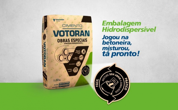 Embalagem hidrodispersível 