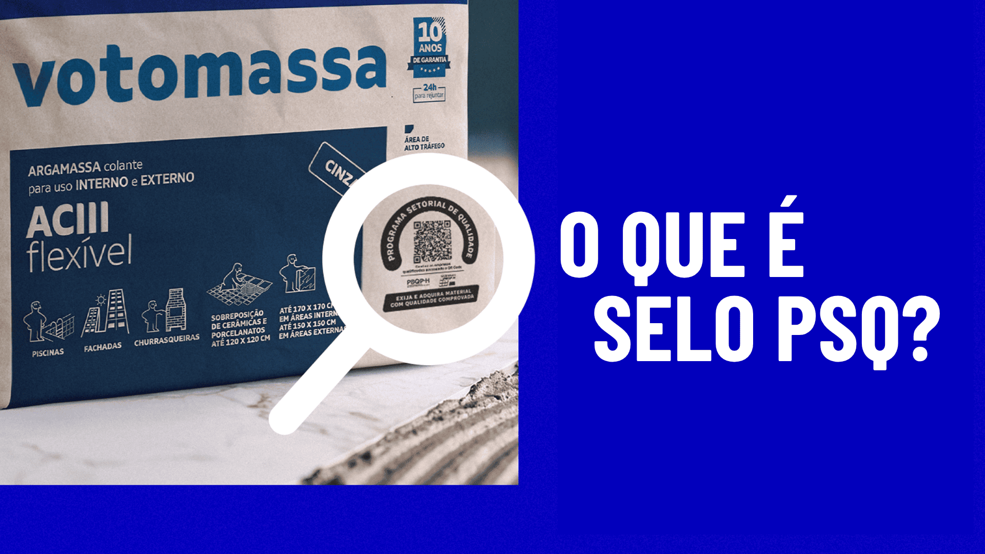 O que é o PSQ e por que ele importa na escolha da argamassa? O que é o PSQ e por que ele importa na escolha da argamassa?